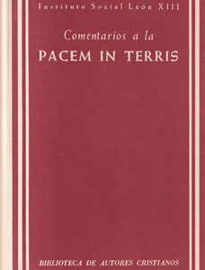 Comentarios a la Pacem in Terris