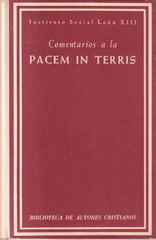 Comentarios a la Pacem in Terris