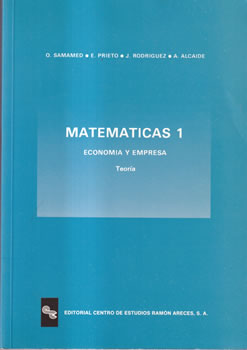 Matemáticas 1. Economía y empresa. Teoría