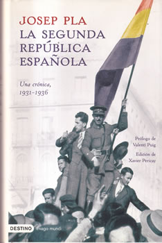 La segunda República española. Una crónica., 1931-1936