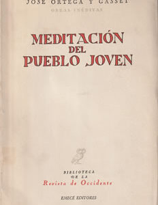 Meditación del pueblo joven
