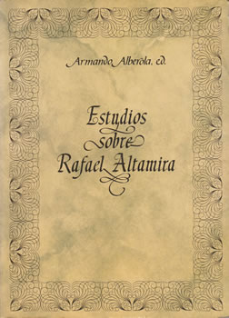 Estudios sobre Rafael Altamira