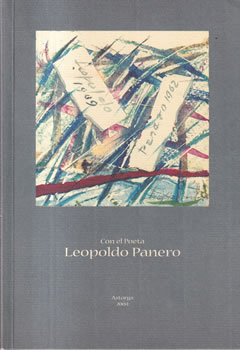 Con el poeta Leopoldo Panero