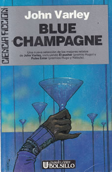 Blue champagne