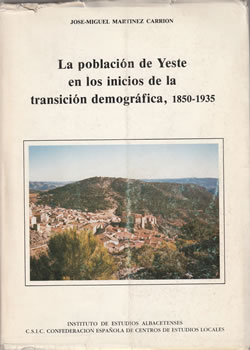 La población de Yeste en los inicios de la transición demográfica, 1850-1935