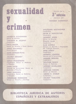Sexualidad y crimen