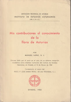 Mis contribuciones al conocimiento de la flora de Asturias