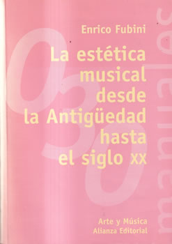La estética musical desde la Antigüedad hasta el siglo XX