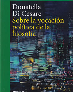 Sobre la vocación política de la filosofía