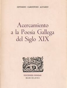Acercamiento a la poesía gallega del siglo XIX