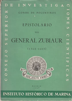 Epistolario del General Zubiaur (1568-1605)