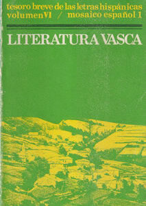 Tesoro breve de las letras hispánicas: Literatura Vasca