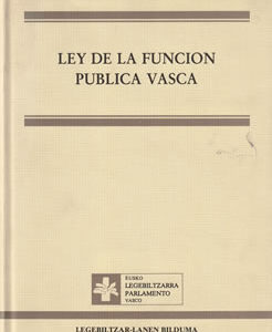 Ley de la Función Pública Vasca