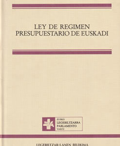 Ley de Régimen Presupuestario de Euskadi'