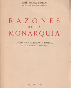 Razones de la Monarquía. Cartas a un escéptico en materia de formas de gobierno