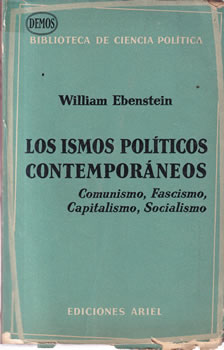 Los Ismos políticos contemporáneos