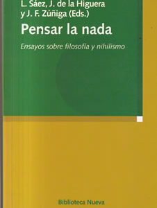 Pensar la nada