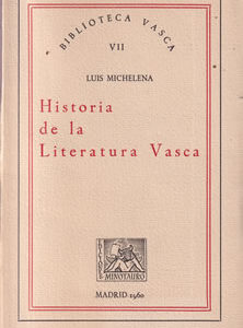 Historia de la Literatura Vasca