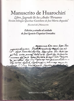 Manuscrito de Huarochirí (edición Bilibngüe)