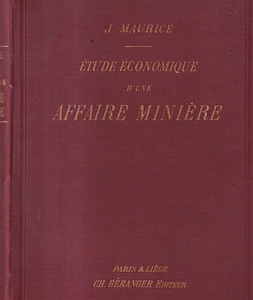Étude économique d'une affaire minière