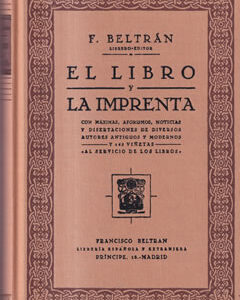 El libro y la imprenta