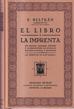 El libro y la imprenta