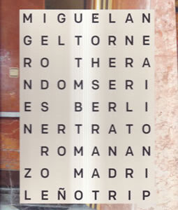 Ther Random Series: Berliner Trato, Romananzo, Madrileño Trip