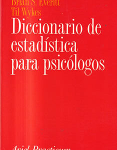Diccionario de estadística para psicólogos
