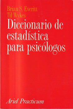 Diccionario de estadística para psicólogos