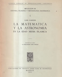 La matemática y la astronomía en la edad media islamica